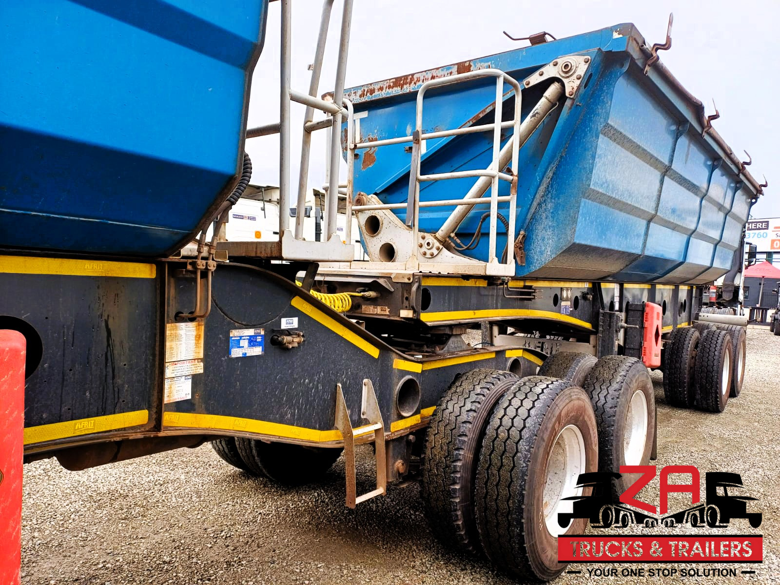 2021 AFRIT 45 CUBE SIDE TIPPER TRAILER #53273